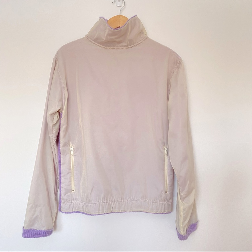 GIANFRANCO FERRÉ Sports Mohair-Blend Lavender Sweater